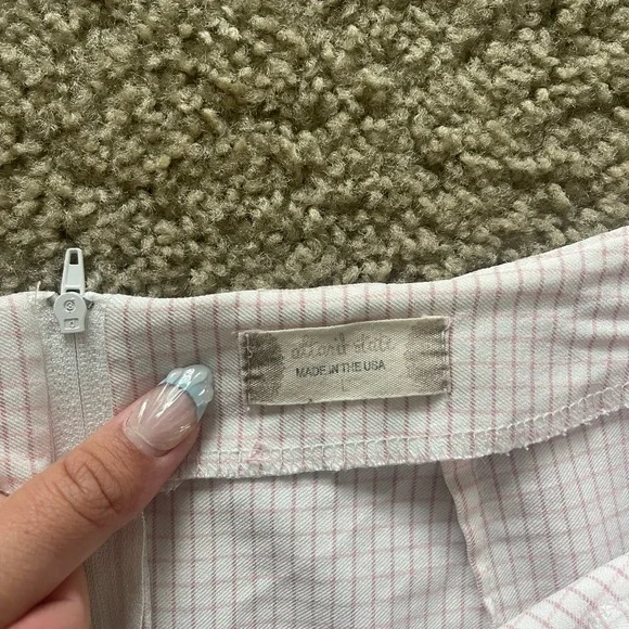 Altar’d State Pink and White Gingham Set 🎀 Top M/Bottom L - Picture 7 of 8